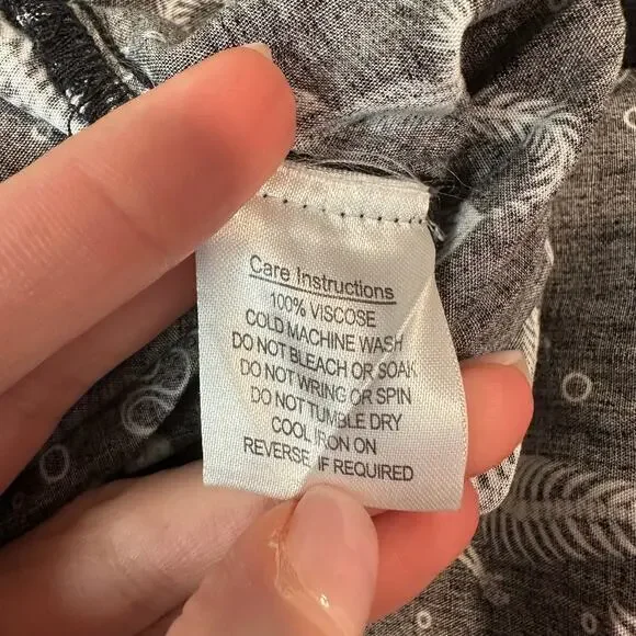 Black Friday Skeleton Mermaid Print Midi Skirt Gothic Whimsygoth Halloween Goth - Picture 11 of 11